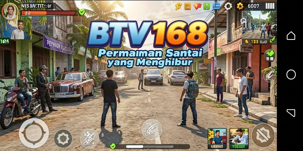 Tampilan gameplay menyenangkan di BTV168 dengan karakter yang imut.