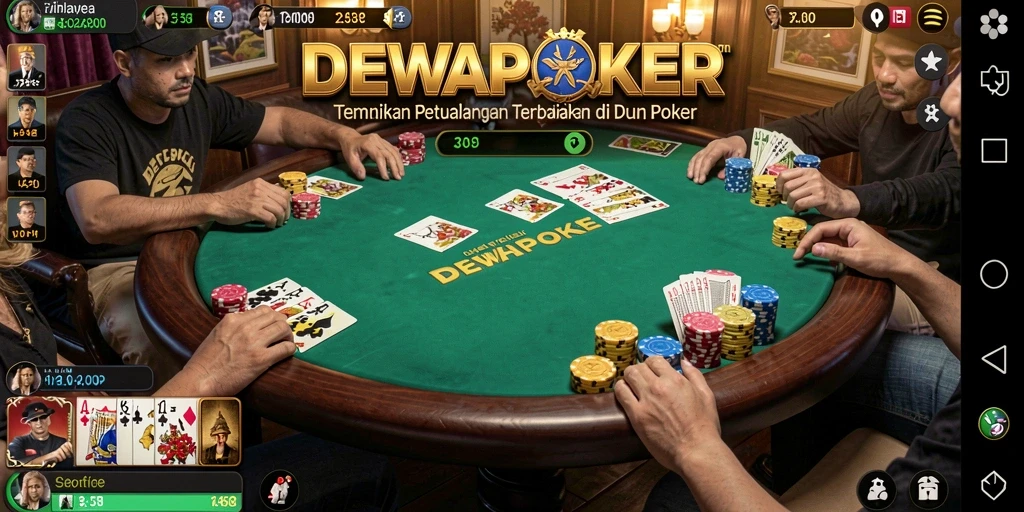 Screenshot gameplay DEWAPOKER dengan dunia terbuka yang menakjubkan.