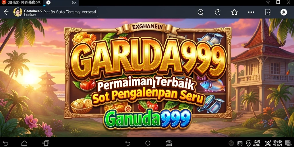 Screenshot dari gameplay <strong>GARUDA999</strong> menunjukkan keseruan dan warna-warni slot.