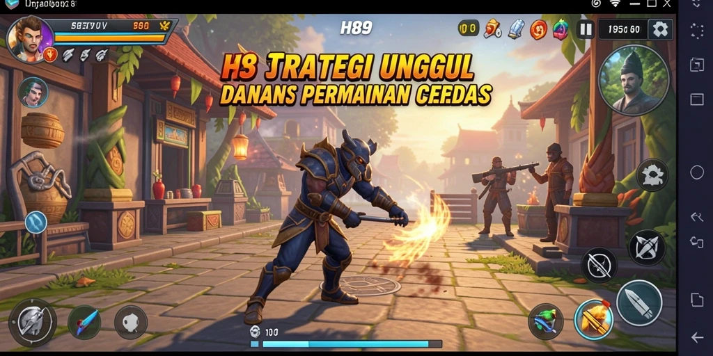 Tampilan gameplay H89 menunjukkan strategi seru dan pertempuran menarik.