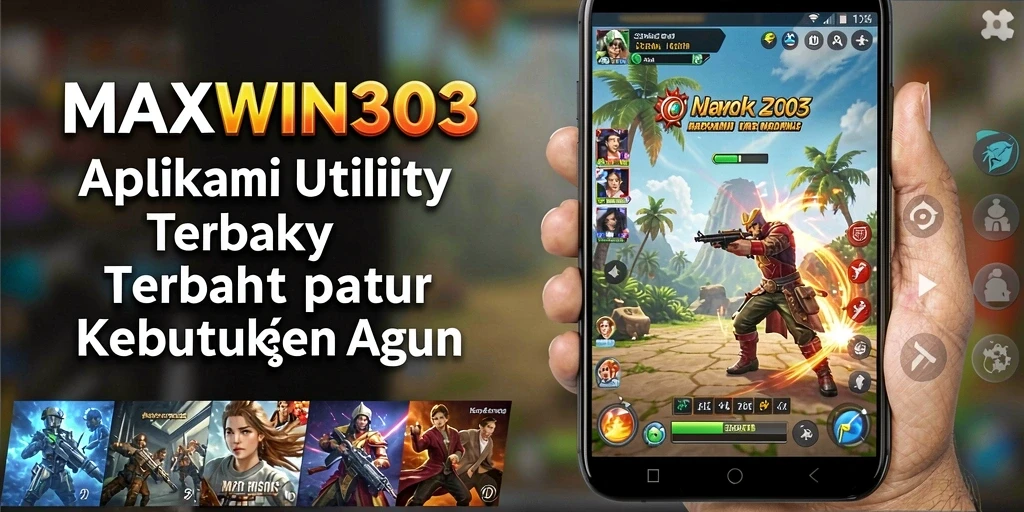 Tampilan antarmuka utama MAXWIN303 yang user-friendly dan fungsional.