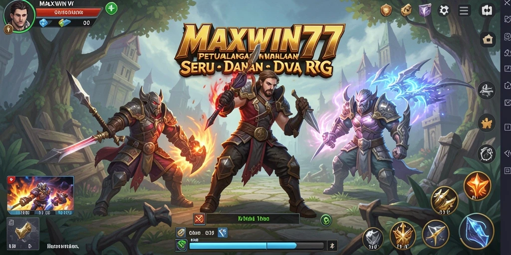 Gameplay RPG seru di MAXWIN77 dengan petualangan mendebarkan.