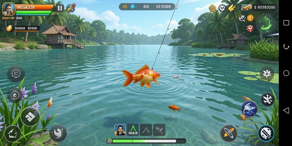 Tangkapan ikan yang mengesankan di MEGA338.