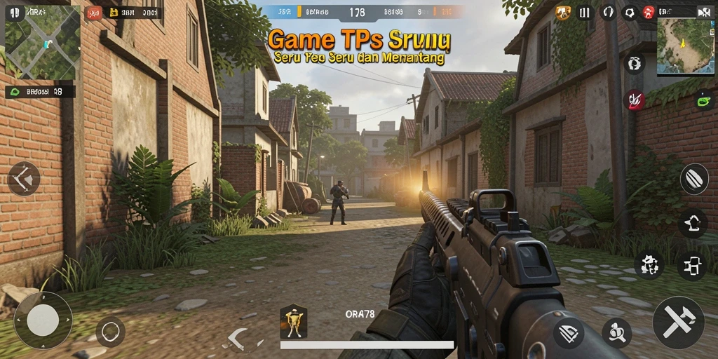 Tampilan gameplay ORA78 yang dinamis dan mengasyikkan.