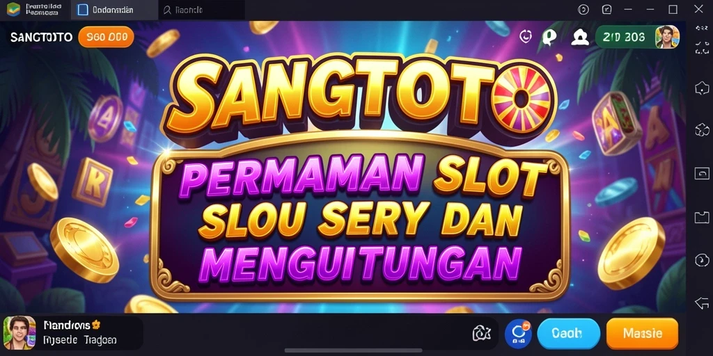 Gameplay Slot yang seru dan menguntungkan di SANGTOTO.