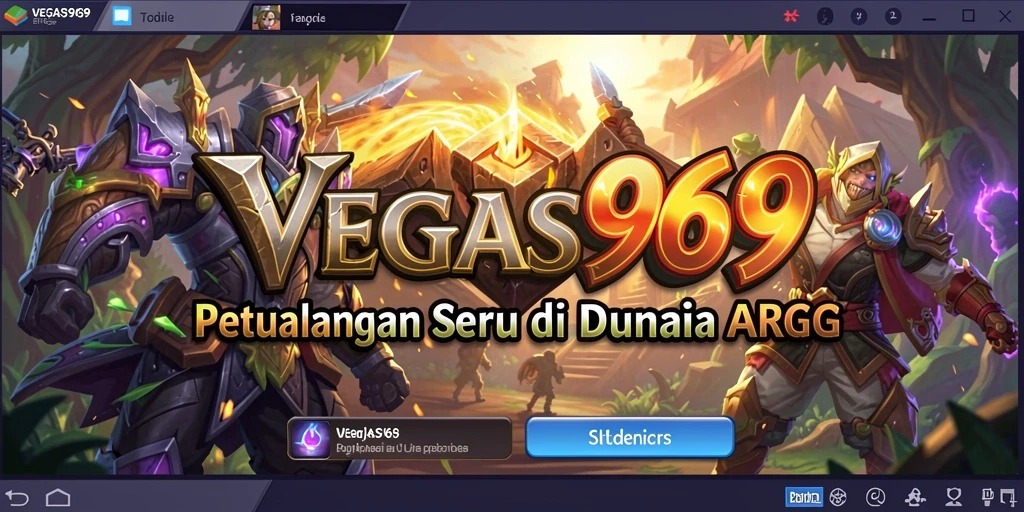 Tampilan menarik dari gameplay ARPG di VEGAS969.