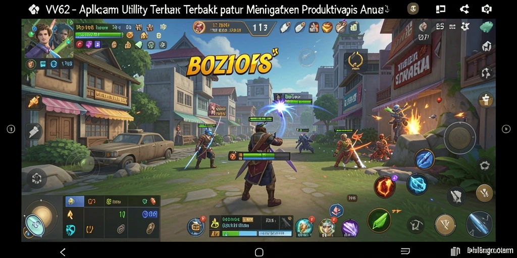 Tangkapan layar VV62 menampilkan antarmuka pengguna yang intuitif dan fitur-fitur unggulan.